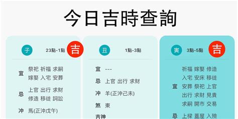 出門吉時計算|【今日吉時查詢】吉時幾點、今日時辰吉凶